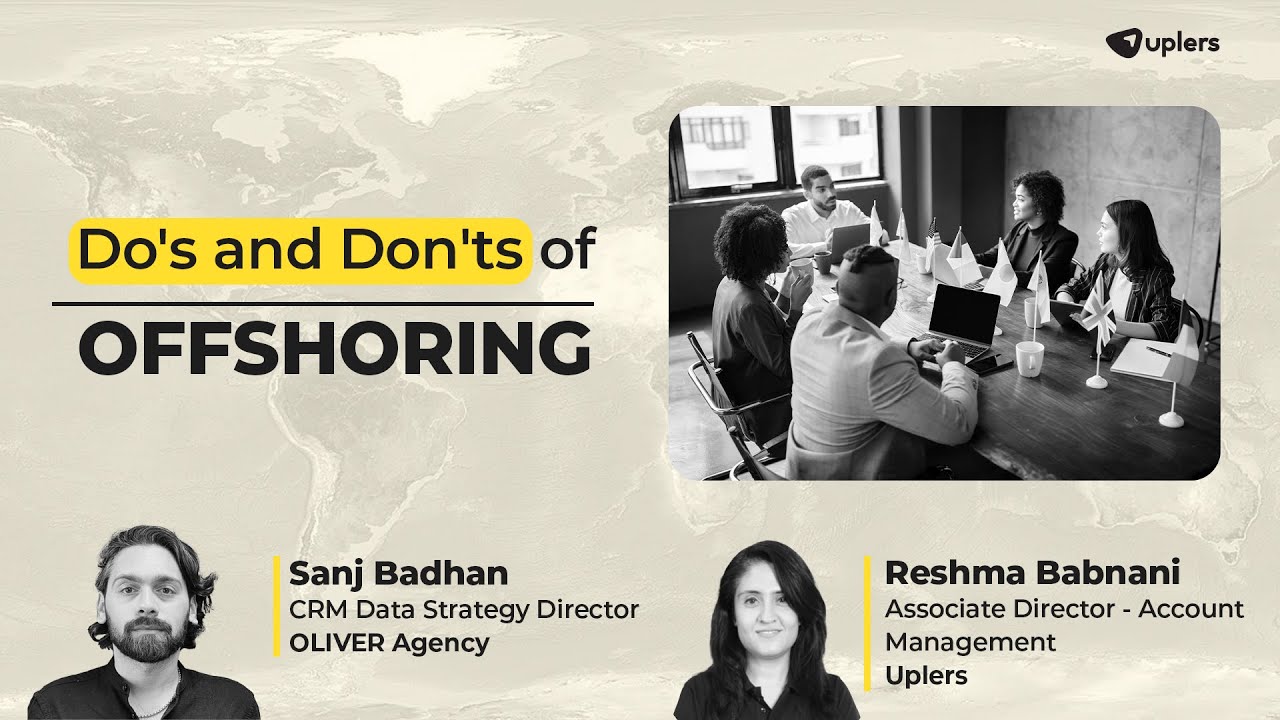 Do's and Dont's of Offshoring, Ft. Sanj Badhan, OLIVER Agency