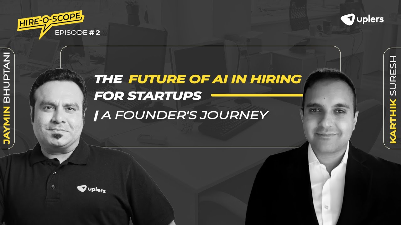 The future of AI in hiring for startups, Ft. Karthik Suresh