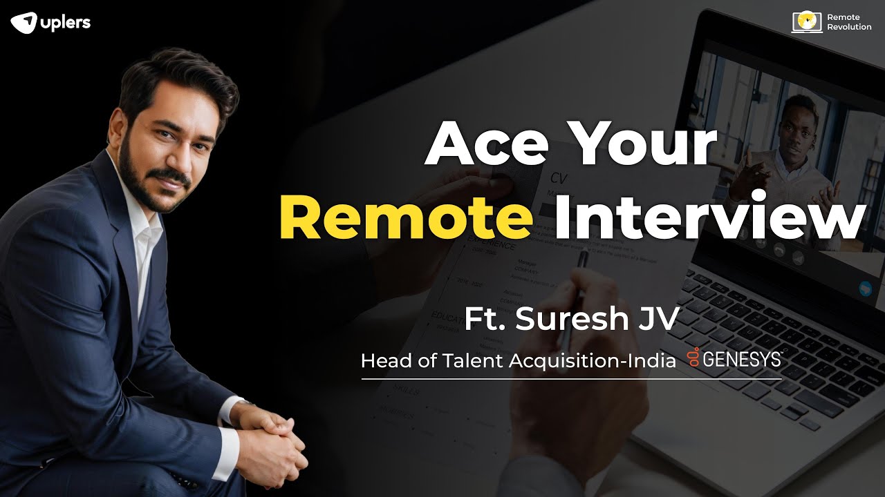 How to Crack Interviews Easily? Ft. Suresh JV, Genesys