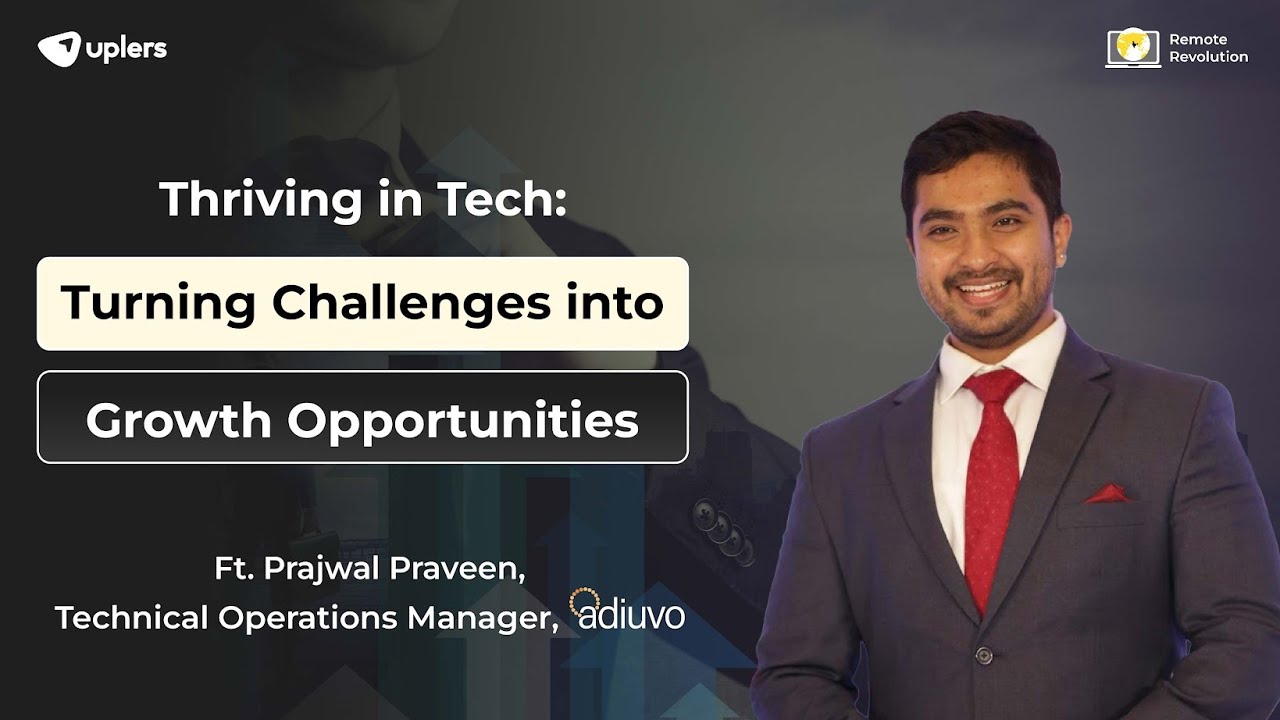 How to Turn Challenges into Growth Opportunities? Ft. Prajwal Praveen, Adiuvo