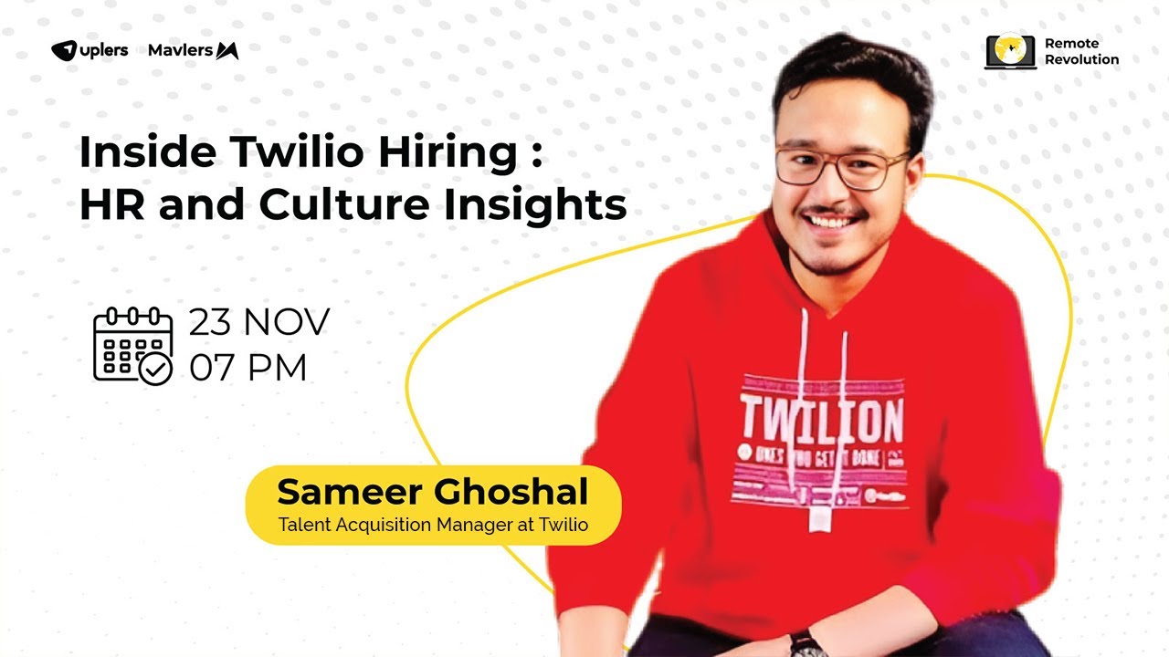 Inside Twilio's Work Culture, Ft. Sameer Ghoshal