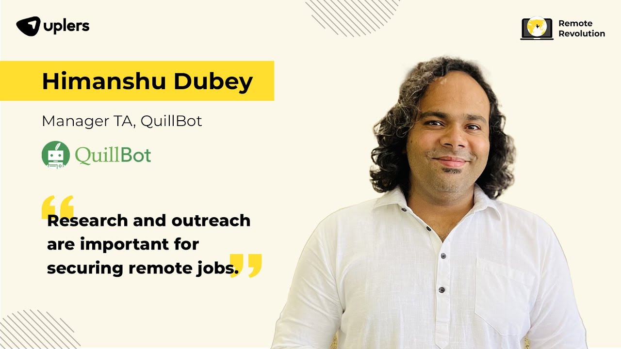 What is Quillbot's Interview Process? Ft. Himanshu Dubey